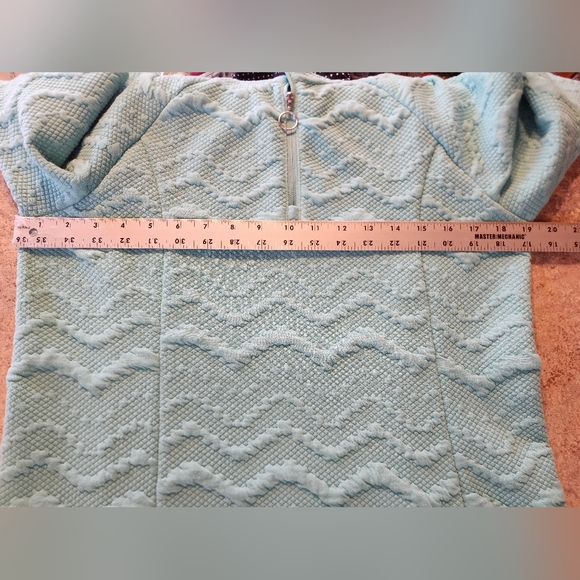 ZeroXposur Seafoam Green 1/4" Zipper Pullover Size Small - Picture 7 of 11